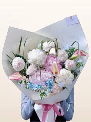 Bó Mẫu Đơn Pastel Khổng Lồ